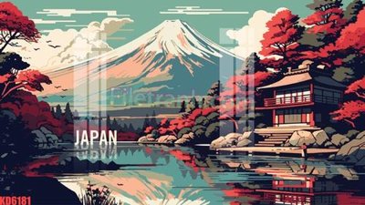 Tải file File gốc in tranh nền tường tổng hợp KD6181 (gốc) chủ đề hoa sen