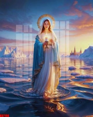 File gốc File tranh in décor tranh treo tường tổng hợp KD7198 (chuẩn màu) cho in offset