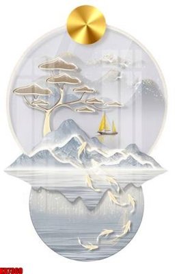 File gốc File tranh in décor tranh treo tường tổng hợp KD7369 (in lụa) trang trí tường