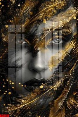 File gốc in tráng gương File tranh in décor tranh treo tường tổng hợp KD8110 chi tiết