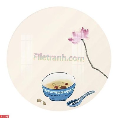 Chi tiết file gốc File gốc in tranh nền tường tổng hợp KD827 (cho in tráng gương)