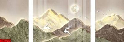 File tranh File tranh in décor tranh treo tường tổng hợp KD8303 (gốc) chủ đề thiên nhiên