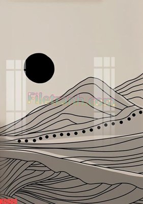 Download file gốc File gốc in tranh nền tường tổng hợp KD860 (in lụa) tranh 3D