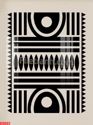 Download file gốc File gốc in tranh nền tường tổng hợp KD862 (in mica) 3D