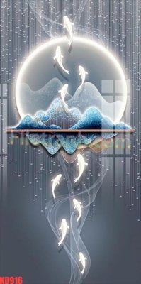 Tải file gốc in lụa File gốc in tranh nền tường tổng hợp KD916 siêu nét