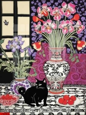 File gốc File tranh in décor tranh treo tường tổng hợp KD9344 (phiên bản chuẩn) để in ấn