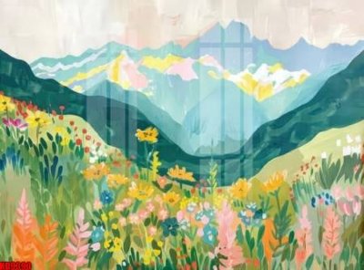 File gốc File tranh in décor tranh treo tường tổng hợp KD9390 (cho in ấn) từ kho Filetranh