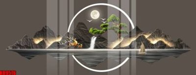 File tranh File tranh in décor tranh treo tường tổng hợp KD9576 (gốc) chủ đề thiên nhiên