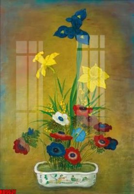 Tải file File tranh in décor tranh treo tường tổng hợp KD9637 (gốc) chủ đề tâm linh