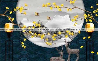 File tranh Khi quyen truu tuong 147 (gốc) in trên kính