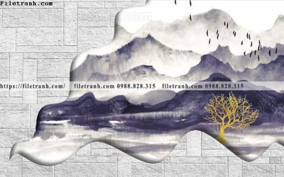 File tranh Khi quyen truu tuong 167 (gốc) in vải canvas