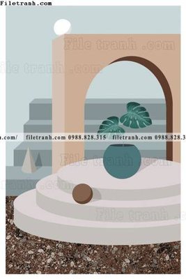 File gốc Kien truc hinh hoc Morandi 521 (ảnh chi tiết) để in ấn