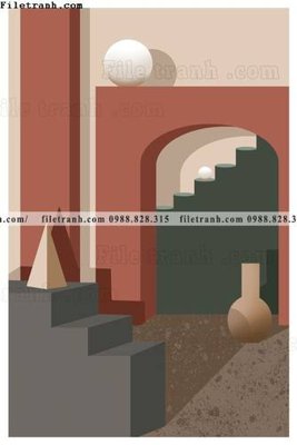 File in trần Kien truc hinh hoc Morandi 532 (file gốc) chủ đề vũ trụ