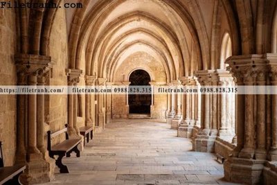 File gốc Kien truc ngang 183 (in lụa) hoa văn cổ điển