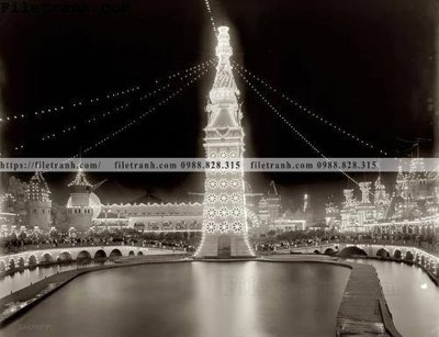File tranh Luna Park_ 1905_002 (ảnh gốc) sắc nét hoàn hảo