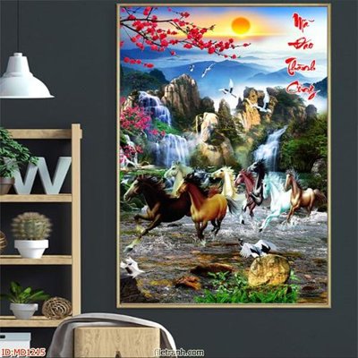 File tranh File mã đáo thành công MD1215 (gốc) chủ đề thành phố