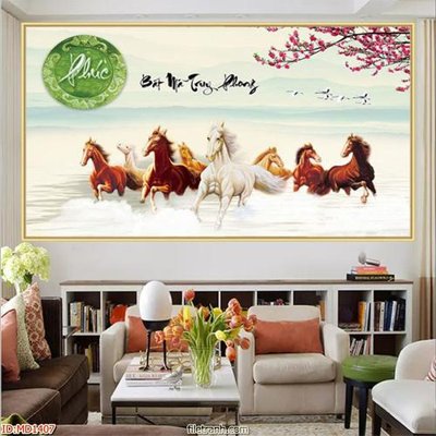 File tranh gốc PSD File mã đáo thành công MD1407 còn nguyên layer