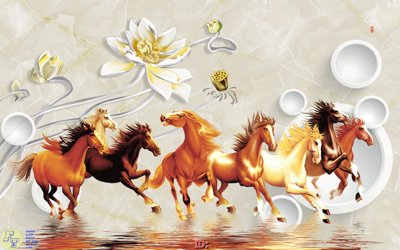 File tranh File mã đáo thành công MD215 (gốc) phong cách tối giản