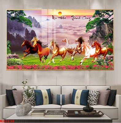 File tranh File mã đáo thành công MD2238 (ảnh gốc) in trần 3D