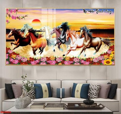 Ảnh gốc file in lụa File mã đáo thành công MD3052 chi tiết