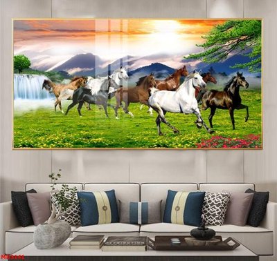 File tranh File mã đáo thành công MD3141 (bản gốc) in lụa 3D