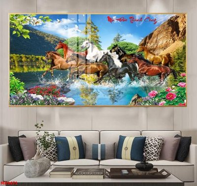 File tranh File mã đáo thành công MD3471 (bản gốc) treo phòng ăn