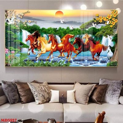 File tranh File mã đáo thành công MD3527 (gốc) chủ đề trừu tượng