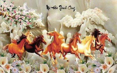 Tải file File mã đáo thành công MD409 (PSD) cho in tranh kính