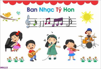 File tranh File tranh mầm non lớp học trường học MN115 (file gốc) chủ đề phong thủy