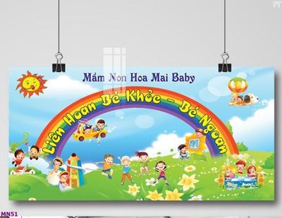 Chi tiết file ảnh File tranh mầm non lớp học trường học MN51 sắc nét