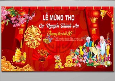 Download file file in banner phông mừng thọ MT340 (chuẩn in) file in banner phông mừng thọ MT340