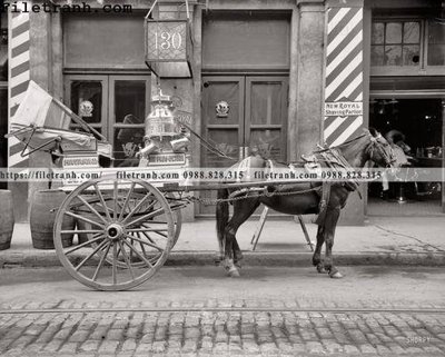 File tranh Milk Mare_ 1910 (gốc) in vải canvas