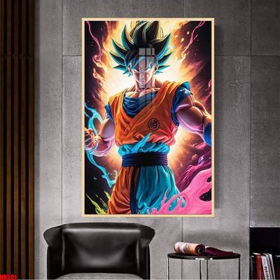 File gốc File tranh hoạt hình Anime 7 viên ngọc rồng Dragon Ball NR501 (phong cách) tối giản