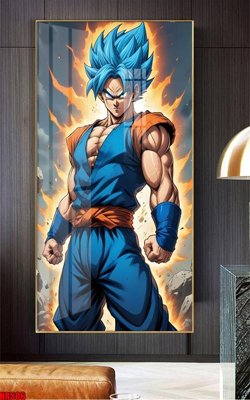 Download file File tranh hoạt hình Anime 7 viên ngọc rồng Dragon Ball NR506 (gốc) in mica bàn thờ