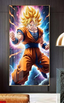 Download file tranh File tranh hoạt hình Anime 7 viên ngọc rồng Dragon Ball NR513 (file gốc PSD)