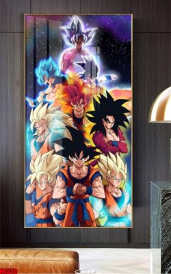 File gốc File tranh hoạt hình Anime 7 viên ngọc rồng Dragon Ball NR550 (ảnh chi tiết) để in lụa
