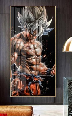 Ảnh gốc file in lụa File tranh hoạt hình Anime 7 viên ngọc rồng Dragon Ball NR603 chi tiết