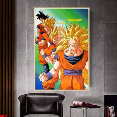 File ảnh File tranh hoạt hình Anime 7 viên ngọc rồng Dragon Ball NR672 (gốc) cho trang trí nội thất