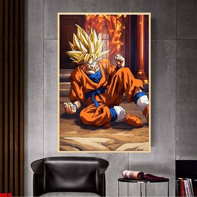 File gốc File tranh hoạt hình Anime 7 viên ngọc rồng Dragon Ball NR678 (in mica) làm bảng hiệu