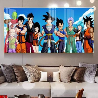 File gốc File tranh hoạt hình Anime 7 viên ngọc rồng Dragon Ball NR716 (chuẩn CMYK) cho nhà in
