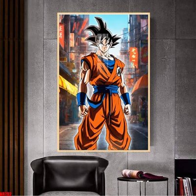 File ảnh File tranh hoạt hình Anime 7 viên ngọc rồng Dragon Ball NR792 (gốc) in decal dán tường