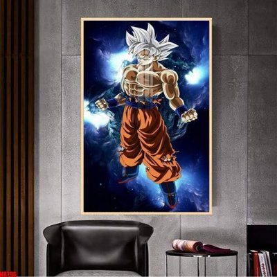 Download file File tranh hoạt hình Anime 7 viên ngọc rồng Dragon Ball NR796 (gốc) in mica cao cấp