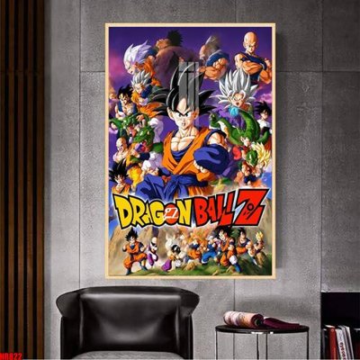 Download file tranh File tranh hoạt hình Anime 7 viên ngọc rồng Dragon Ball NR822 (file gốc PSD)