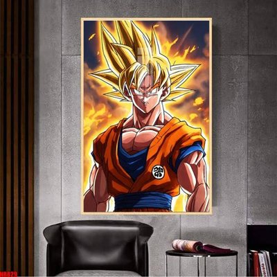 File ảnh File tranh hoạt hình Anime 7 viên ngọc rồng Dragon Ball NR829 (gốc) in poster