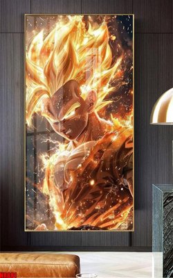 File gốc File tranh hoạt hình Anime 7 viên ngọc rồng Dragon Ball NR881 (in tráng gương) nghệ thuật
