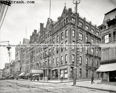 File tranh New Kenmore_ 1906 (bản gốc) treo phòng ăn