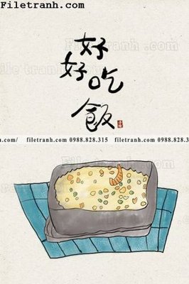 File tranh gốc Nha hang am thuc Trung Quoc Zhang Xin 100 (sắc nét từng chi tiết)