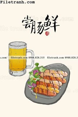 File gốc Nha hang am thuc Trung Quoc Zhang Xin 108 (PSD/TIFF) độ phân giải cao