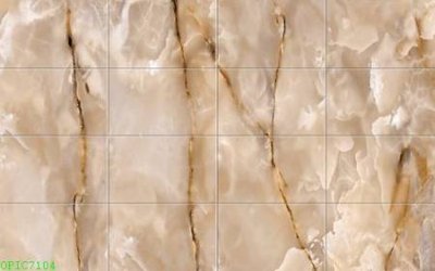 File in trần File in pvc vân đá cẩm thạch OPIC7104 (bản gốc 3D) sống động