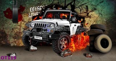 Download file File tranh ô tô 3d OT119 (gốc) in mica ốp bếp